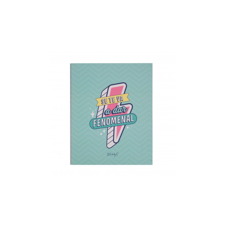 8637-CARPETA ARCHIVADORA - SE TE VA A DAR FENOMENAL MR WONDERFUL