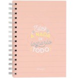 8640-LIBRETA PEQUENA - ESTOY A NADA DE LOGRARLO TODO MR WONDERFUL WOA11053ES