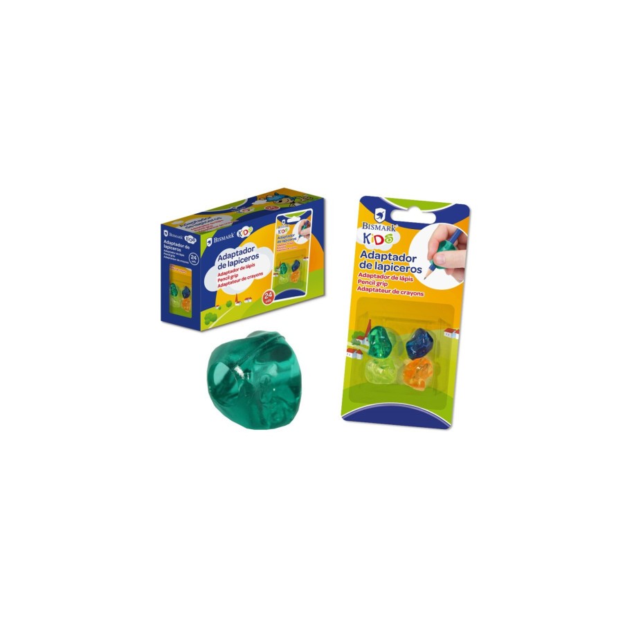 8654-Bismark Adaptador Lapiceros Blister 4 uds