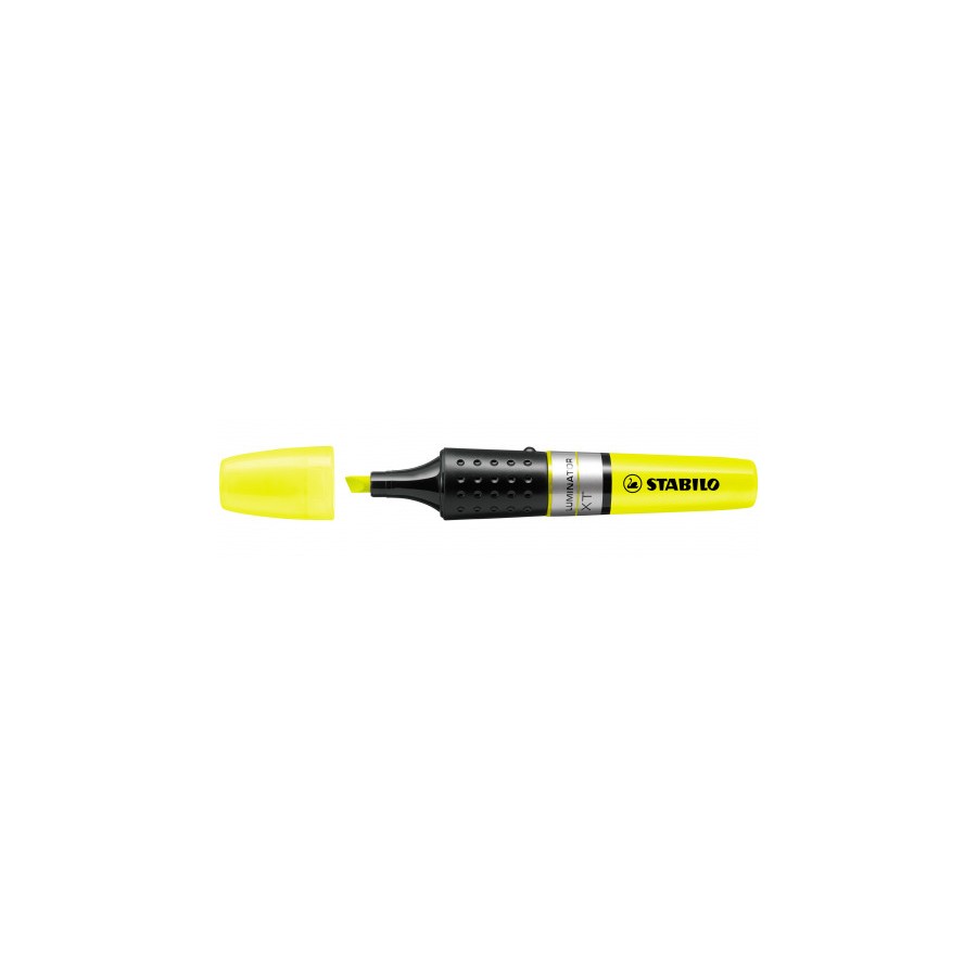 868-MARCADOR FLUORESCENTE LUMINATOR TRAZO 2 /5MM  AMARILLO STABILO 71 /24