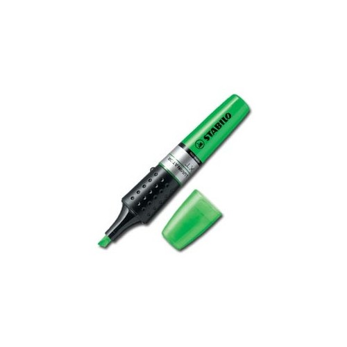 869-MARCADOR FLUORESCENTE LUMINATOR TRAZO 2/5MM. VERDE STABILO 71/33