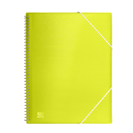 8697-Oxford Urban Polipropileno (PP) Colores surtidos, Translucido, Transparente A4