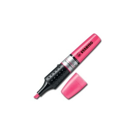 870-MARCADOR FLUORESCENTE LUMINATOR TRAZO 2/5MM. ROJO STABILO 71/40