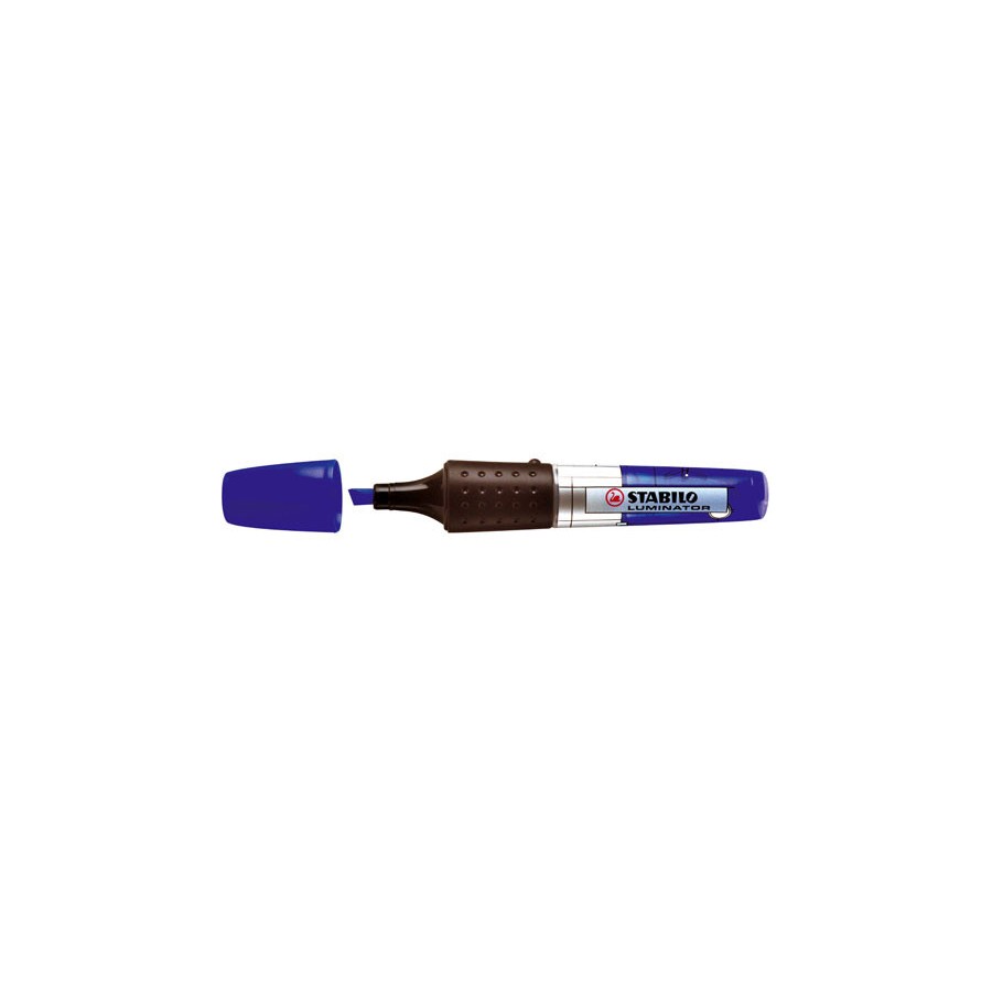 871-MARCADOR FLUORESCENTE LUMINATOR TRAZO 2/5MM. AZUL STABILO 71/41