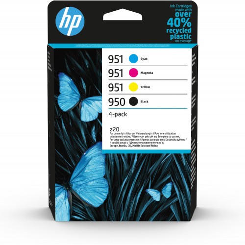 8731-HP950 TINTA HP NEGRO 950 CYM  951 PACK (6ZC65AE)