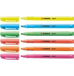 876-MARCADOR FLUORESCENTE FLASH TRAZO 2/5MM. NARANJA STABILO 555/54