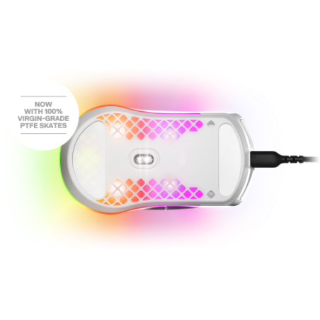 8763-Steelseries Aerox 3 raton mano derecha USB Tipo C Optico 8500 DPI