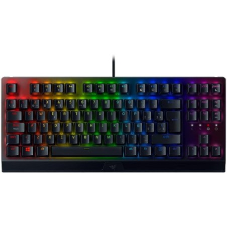 8772-TECLADO RAZER BLACKWIDOW V3 TENKEYLESS YELLOW SWITCH (ESPANOL) (RZ03-03492300-R311)