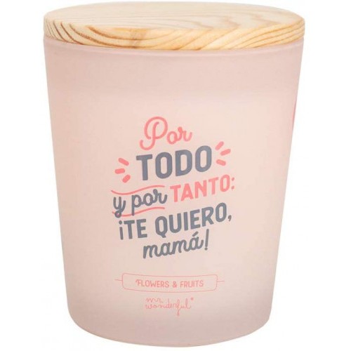8783-VELA - POR TODO Y POR TANTO TE QUIERO, MAMA! MR.WONDERFUL WOA10115ES