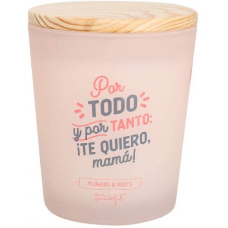 8783-VELA - POR TODO Y POR TANTO TE QUIERO, MAMA! MR.WONDERFUL WOA10115ES