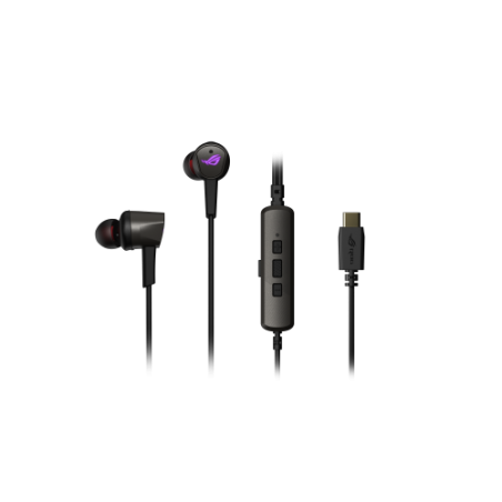 8799-ASUS ROG CETRA II Auriculares Alambrico Dentro de oido Juego USB Tipo C Negro