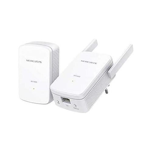 8805-Mercusys MP510 KIT adaptador de red PowerLine 1000 Mbit/s Ethernet Wifi Blanco