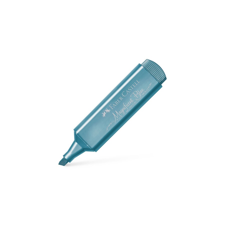 8812-Faber-Castell Textliner 46 marcador 1 pieza(s) Azul metalico