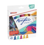 8819-PACK 5 MARCADORES ACRILICOS TRAZO 5-10 MM. ABSTRACTO. COLORES. 934, 903, 905, 906 Y 909. EDDING 5000-5-S-999