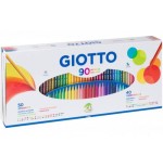 8835-GIOTTO STILNOVO CAJA 50 LAPICEROS + 40 ROTULADORES + SACAPUNTAS GIOTTO F257500