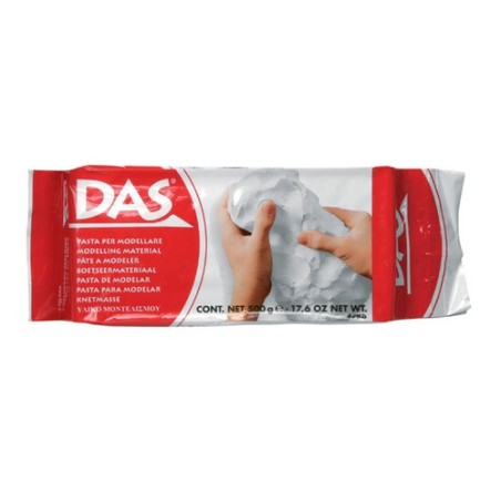 8839-DAS 387000 compuesto para ceramica y modelaje Arcilla de modelar 500 g Blanco 1 pieza(s)