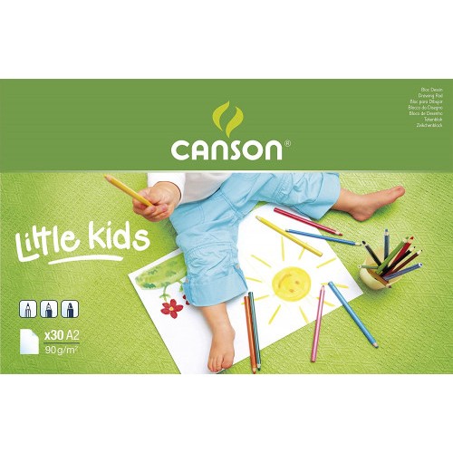8843-KIDS BLOC DIBUJO A2 90 GR 42X59,4 GUARRO CANSON C400015582