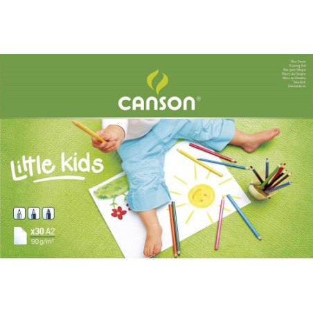 8843-KIDS BLOC DIBUJO A2 90 GR 42X59,4 GUARRO CANSON C400015582