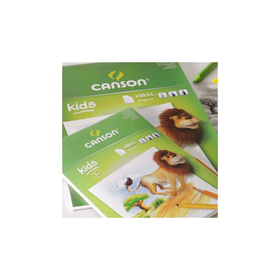 8846-Canson Bloc de dibujo para ninos Art Craft