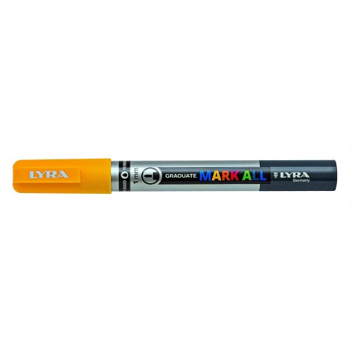 8855-MARCADOR PERMANENTE MARK ALL ORO 1 MM LYRA GROOVE L6810250