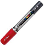 8857-MARCADOR PERMANENTE MARK ALL ROJO 2 MM LYRA GROOVE L6820018