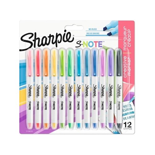 8868-Sharpie 2138233 marcador permanente Multicolor 12 pieza(s)