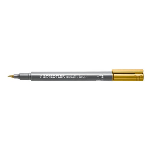 8887-Staedtler 8321 marcador 1 pieza(s) Punta de pincel Oro