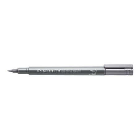 8888-Staedtler 8321 marcador 1 pieza(s) Punta de pincel Plata