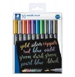 8889-METALLIC BRUSH, ESTUCHE 10 COLORES STAEDTLER 8321 TB10