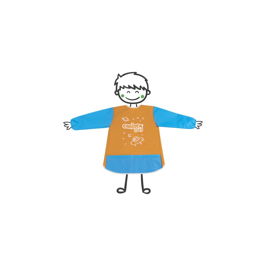 8962-Carioca Delantal Impermeable 2-4 Anos