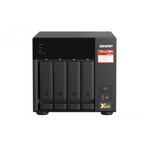 8976-QNAP TS-473A NAS Torre Ethernet Negro V1500B