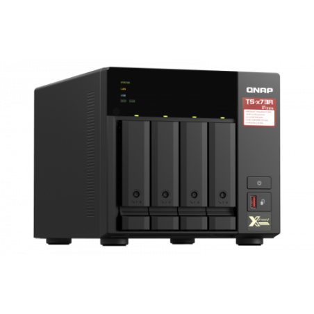 8977-QNAP TS-473A NAS Torre Ethernet Negro V1500B