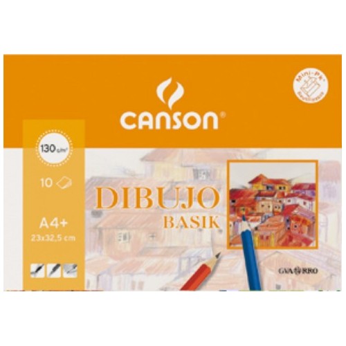 8980-Canson Guarro Basik Arte de papel 10 hojas