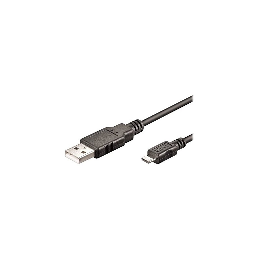 9073-Ewent EW-UAB-010-MC cable USB 1 m USB 2.0 Micro-USB A USB A Negro