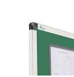 9090-PIZARRA VITRIFICADA VERDE MARCO DE ALUMINIO 180X120 ROCADA RD-6508GRCH