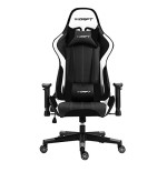 9102-DRIFT DR175 Silla para videojuegos universal Asiento acolchado Negro, Blanco