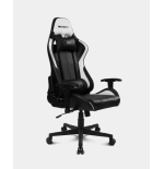 9103-DRIFT DR175 Silla para videojuegos universal Asiento acolchado Negro, Blanco