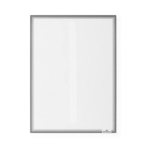 9104-Durable 501457 archivador Antracita, Transparente