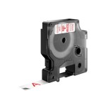 917-CINTA ROTULADORA D1 12MMX7M ROJO/BLANCO DYMO S0720550