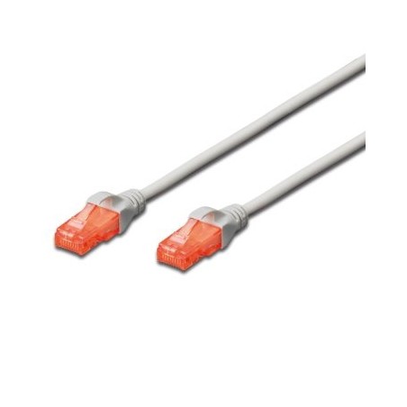 9176-Ewent EW-6U-100 cable de red Gris 10 m Cat6 U/UTP (UTP)