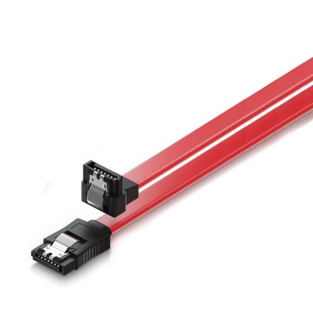 9191-Ewent EC1515 cable de SATA 0,7 m SATA 7-pin Rojo