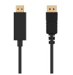 9210-Ewent EC1432 adaptador de cable de video 3 m DisplayPort HDMI tipo A (Estandar) Negro