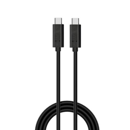 9215-Ewent EC1045 cable USB 1 m USB 3.2 Gen 2 (3.1 Gen 2) USB C Negro