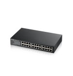 9231-Zyxel GS1100-24E No administrado Gigabit Ethernet (10/100/1000) Negro