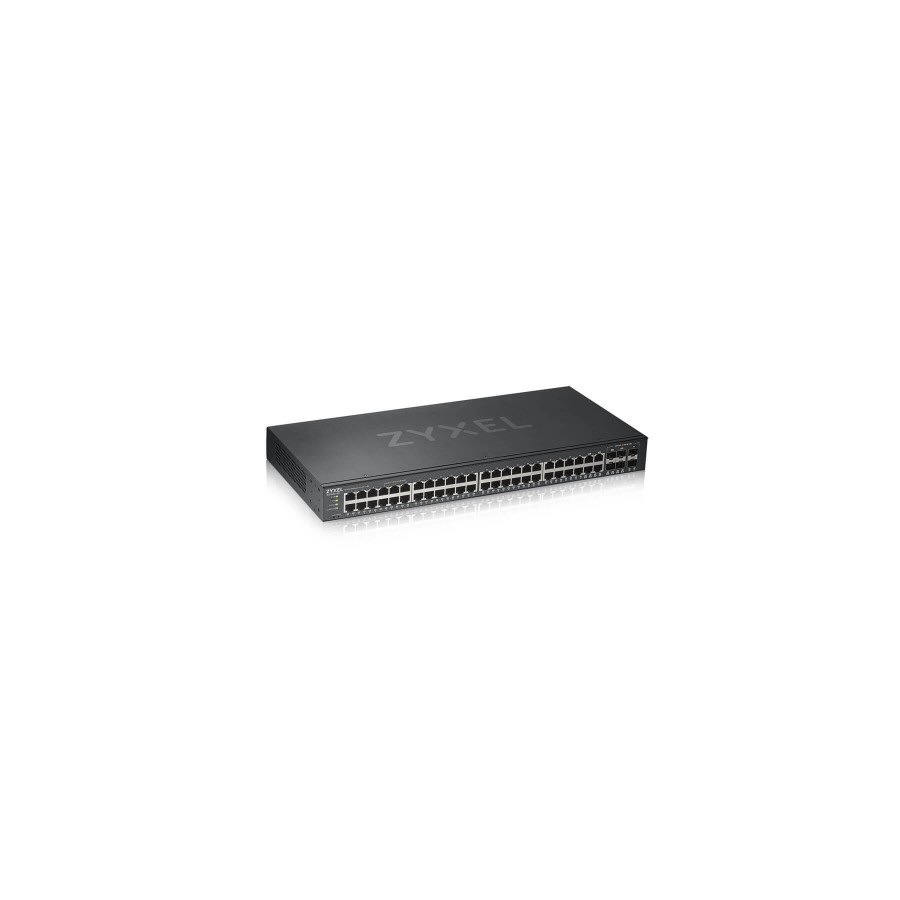9244-Zyxel GS1920-48V2 Gestionado Gigabit Ethernet (10/100/1000) Negro