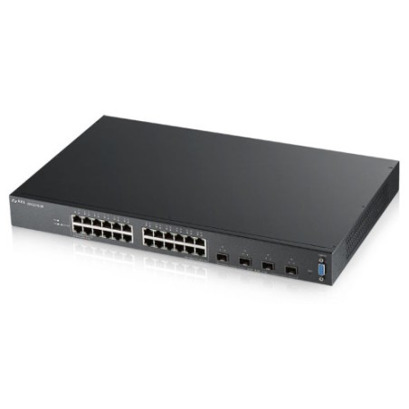 9248-Zyxel XGS2210-28 Gestionado L2 Gigabit Ethernet (10/100/1000) 1U Negro
