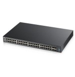 9252-Zyxel XGS2210-52 Gestionado L2 Gigabit Ethernet (10/100/1000) 1U Negro