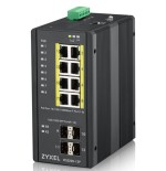 9264-Zyxel RGS200-12P Gestionado L2 Gigabit Ethernet (10/100/1000) Energia sobre Ethernet (PoE) Negro