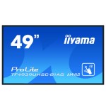 9282-iiyama ProLite TF4939UHSC-B1AG monitor pantalla tactil 124,5 cm (49") 3840 x 2160 Pixeles Multi-touch Multi-usuario