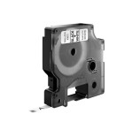 929-CINTA ROTULADORA D1 6MMX7M NEGRO/BLANCO DYMO S0720780